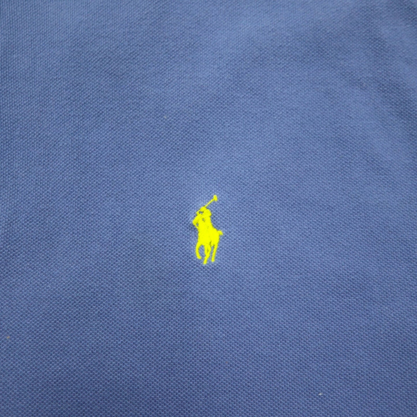 Polo by Ralph Lauren ポロシャツ XL ネイビー コットン 鹿の子 スモールポニー刺繍