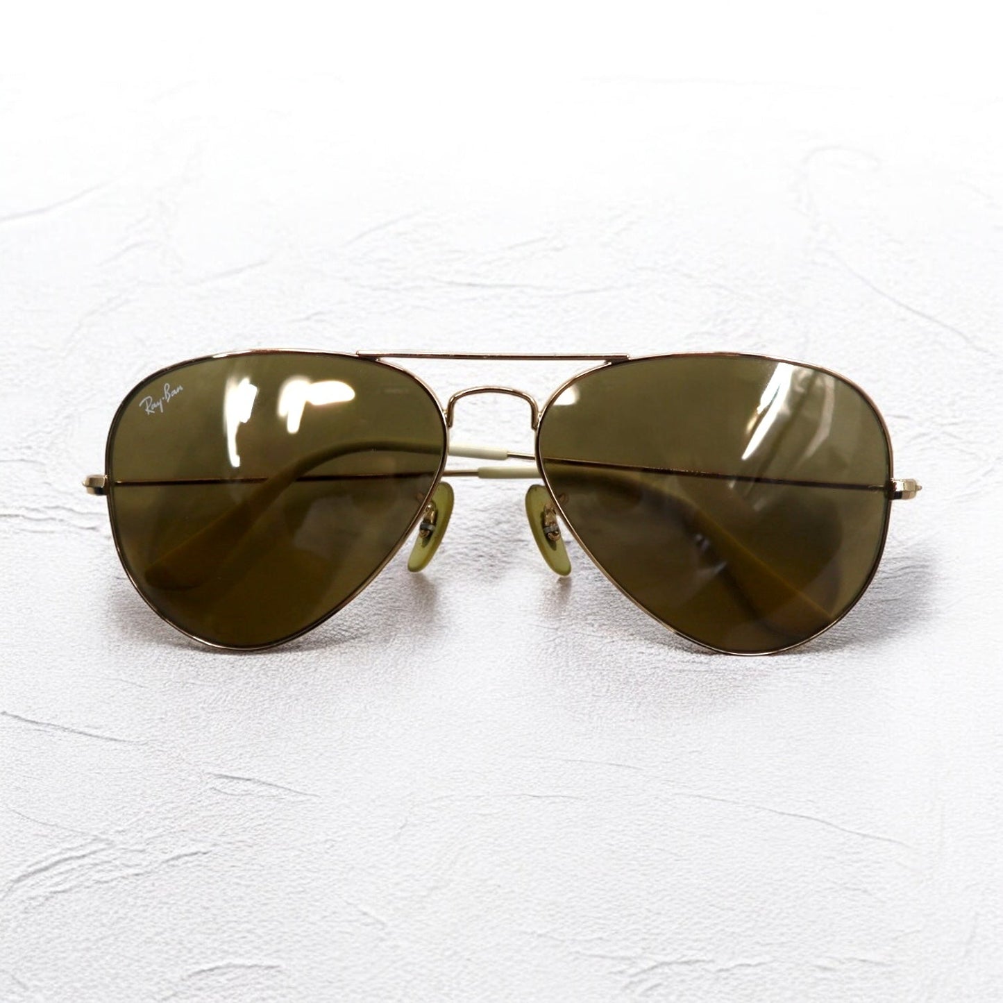 Ray-Ban イタリア製 アビエーター AVIATOR ティアドロップ サングラス メタル LARGE METAL 001/3K 58◻︎14 2N