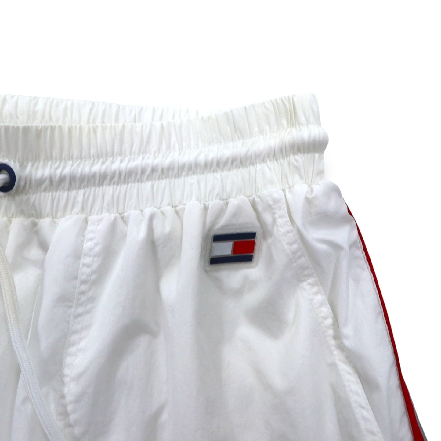 TOMMY HILFIGER SPORT ナイロン トラックパンツ ジャージ S ホワイト サイドライン