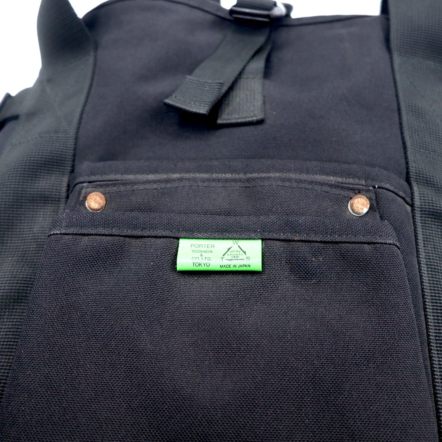 PORTER ユニオン 2WAY バックパック リュック ブラック キャンバス UNION RUCKSACK 782-08699 日本製