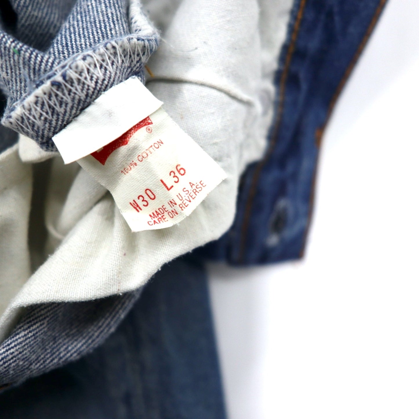 Levi's USA製 501XX デニムパンツ 30 ブルー コットン ボタン裏546 501-0000