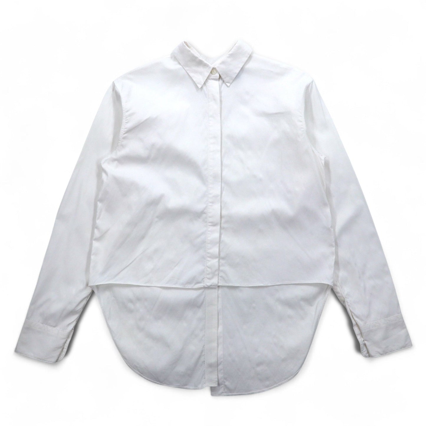 rag & bone USA製 前後2WAY デザイン グランパシャツ S ホワイト コットン レイヤード