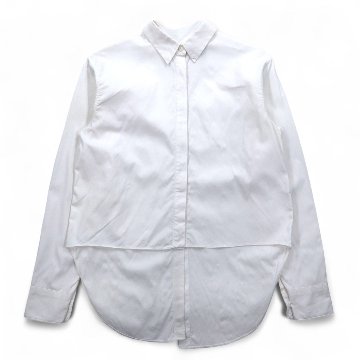 rag & bone USA製 前後2WAY デザイン グランパシャツ S ホワイト コットン レイヤード