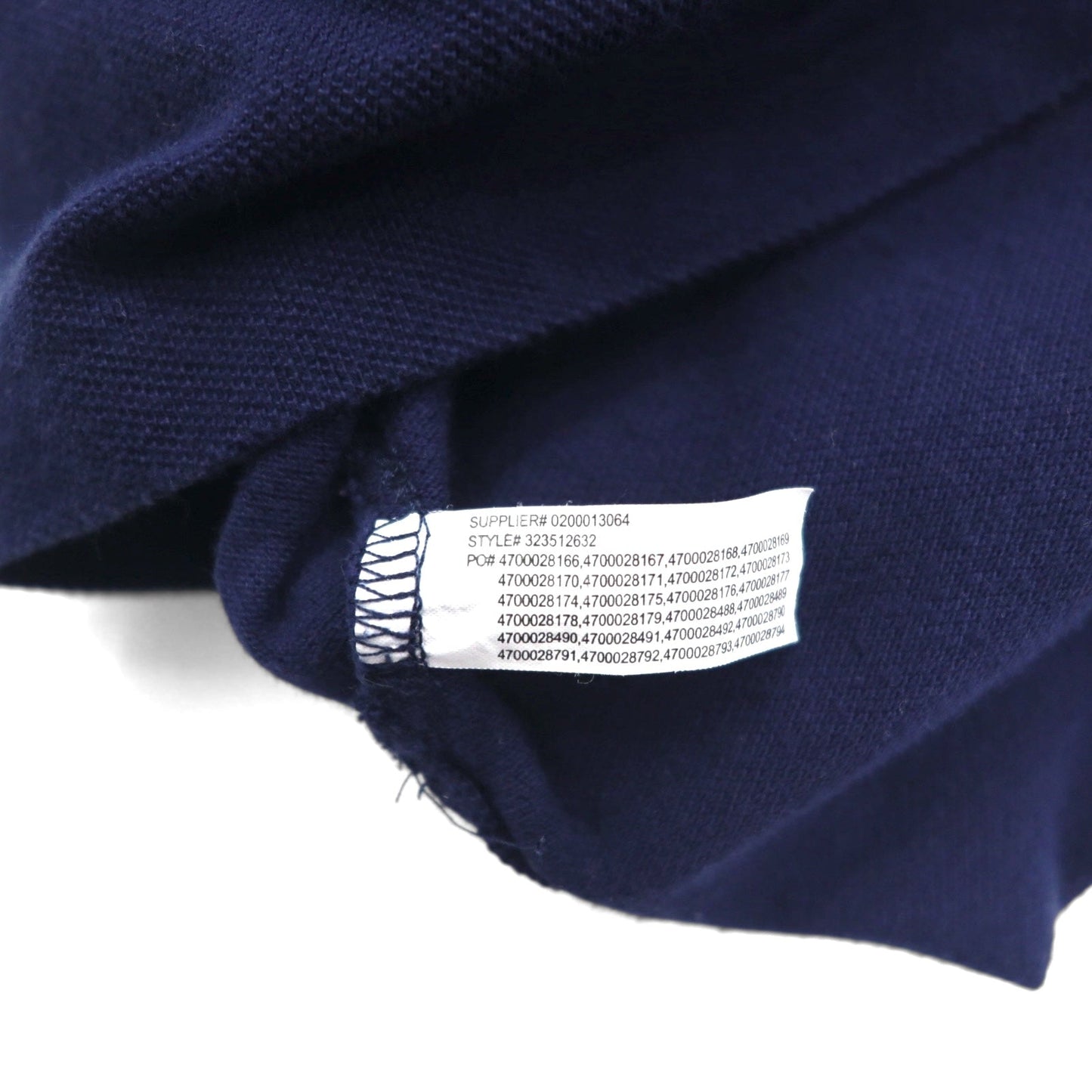 Polo by Ralph Lauren 90年代 ポロシャツ L ネイビー コットン 鹿の子 スモールポニー刺繍