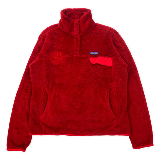 patagonia リツール スナップT フリースジャケット M レッド POLARTEC ポリエステル 25442FA12