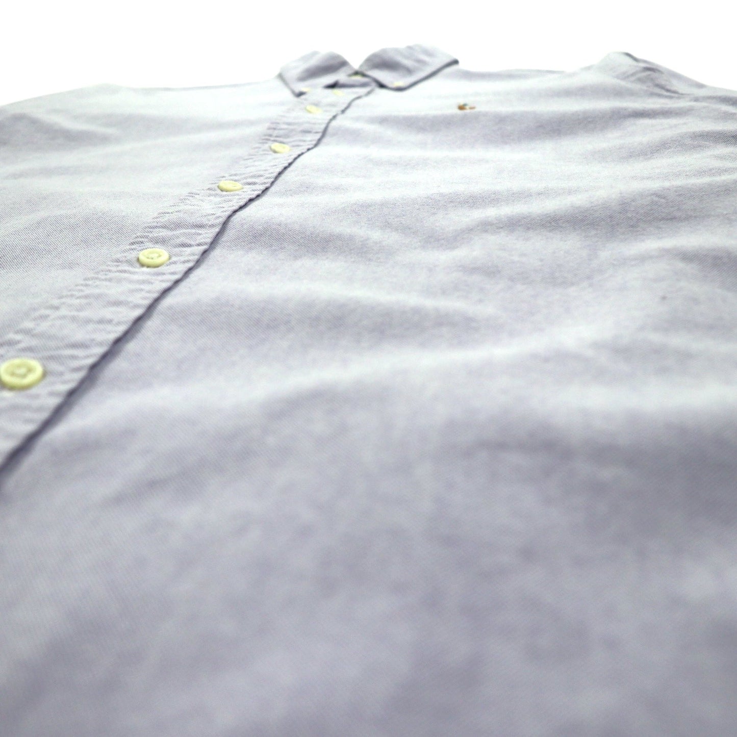 RALPH LAUREN オックスフォード ボタンダウンシャツ M ブルー コットン スモールポニー刺繍