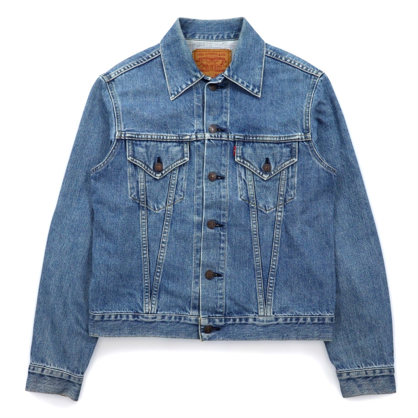 Levi's 90年代 ビッグE 3rdタイプ 復刻 デニムジャケット Gジャン L インディゴ ブルー 71557