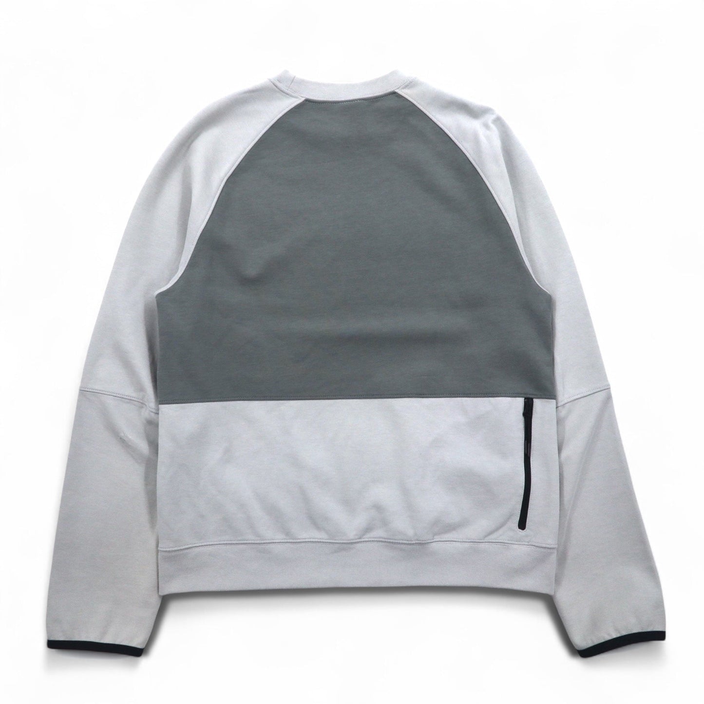 NIKE スウェット NSW TE フリース L/S クルー S グレー コットン スウォッシュ DD5258077