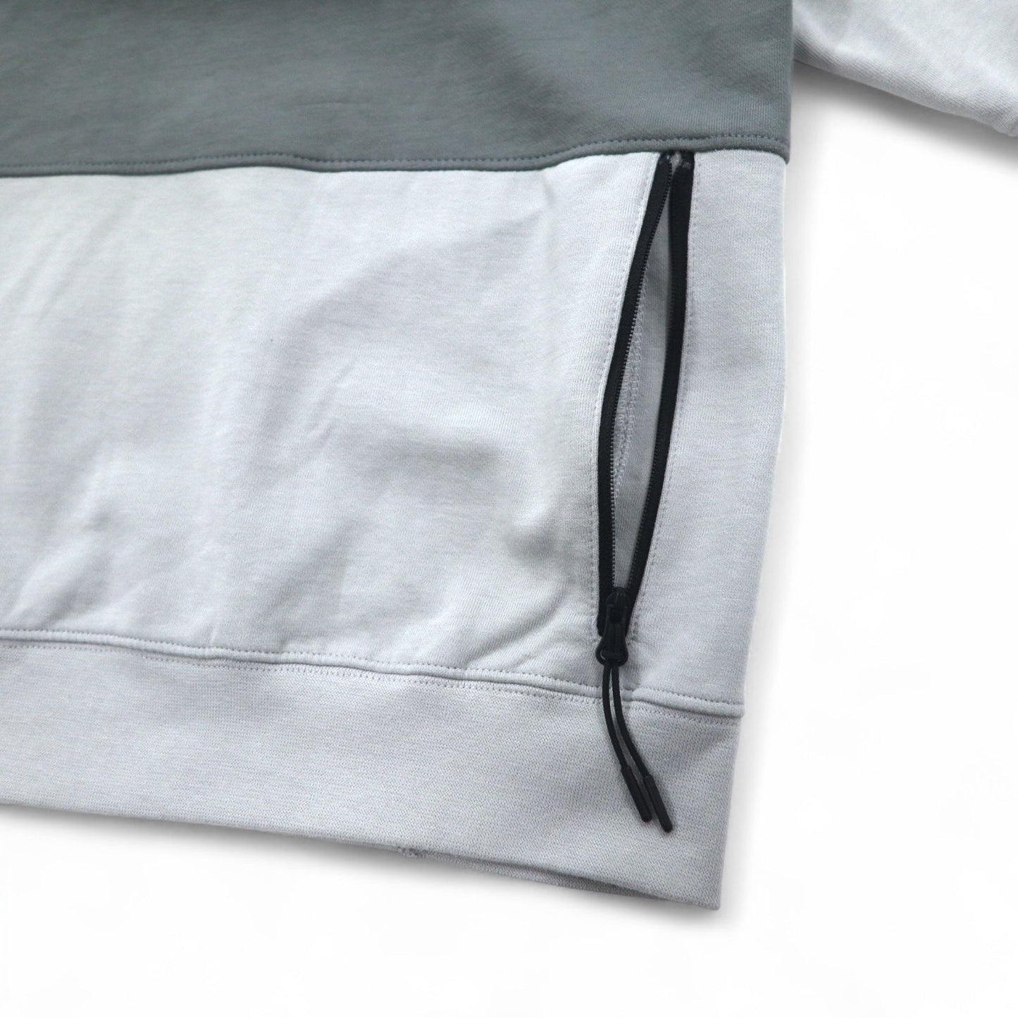 NIKE スウェット NSW TE フリース L/S クルー S グレー コットン スウォッシュ DD5258077