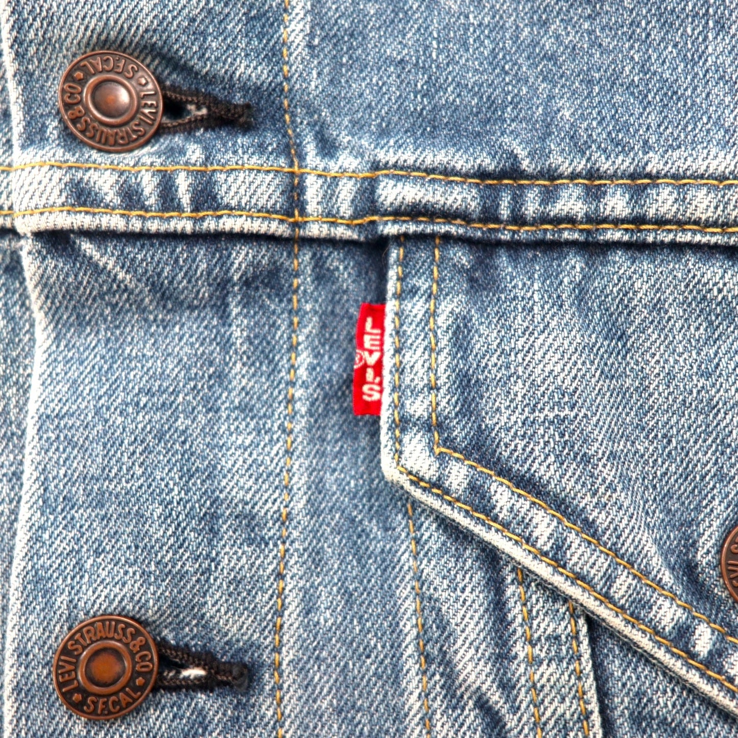 Levi's 90年代 ビッグE 3rdタイプ 復刻 デニムジャケット Gジャン L インディゴ ブルー 71557