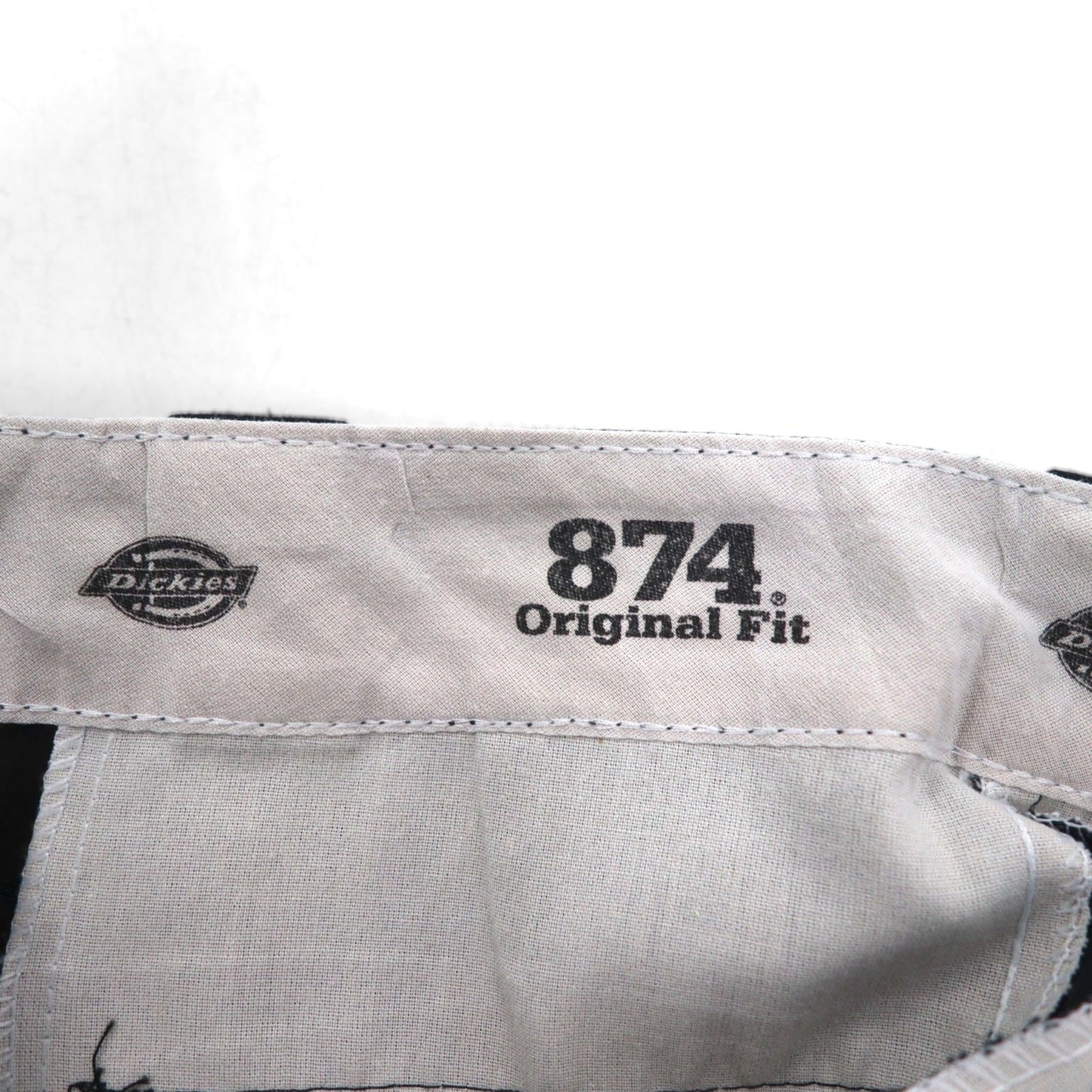 Dickies 874 オリジナルフィット ワークパンツ チノパンツ XL ブラック ビッグサイズ