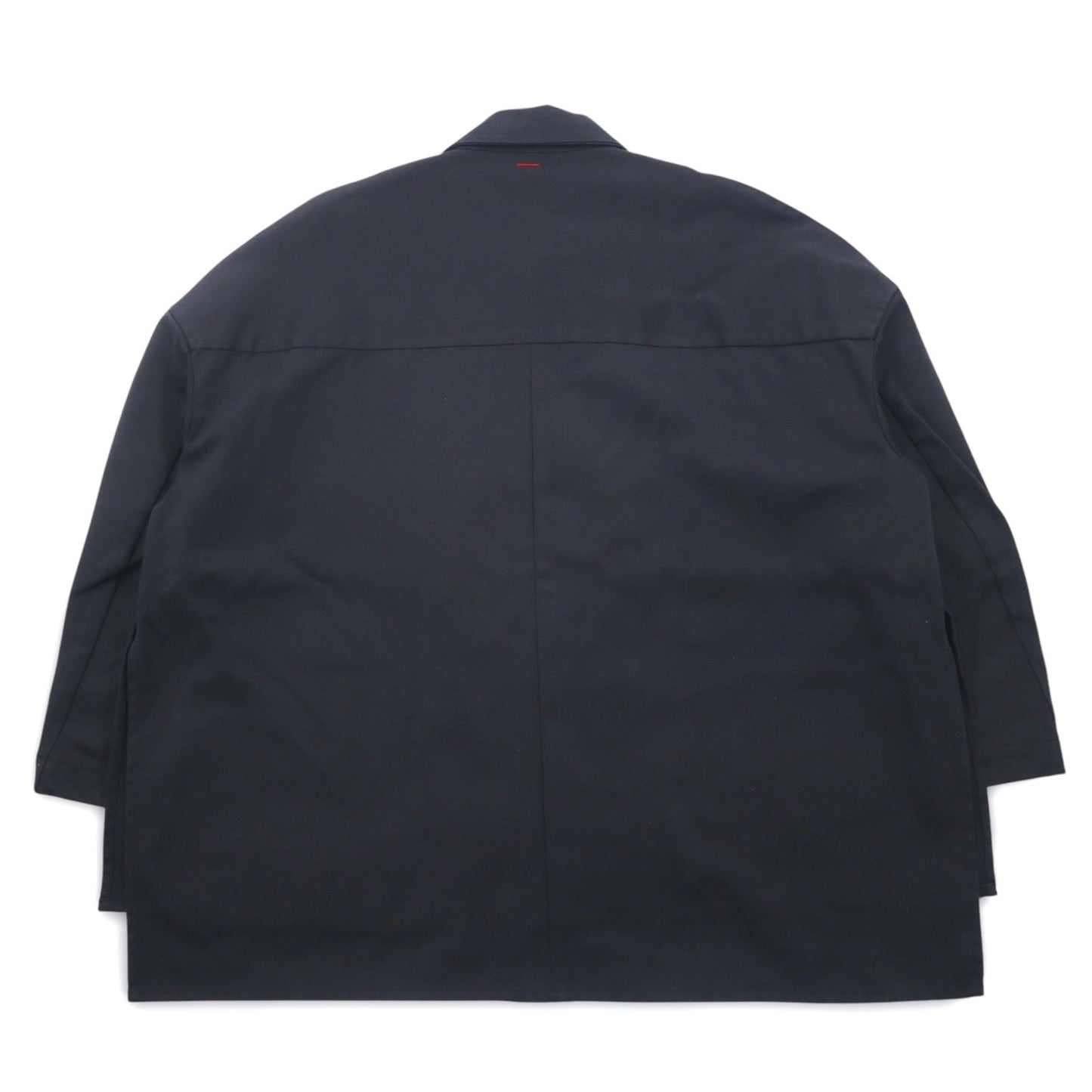 SHINYA KOZUKA × Dickies オーバーサイズ ワークシャツ ジャケット S ブラック WORK SHIRT-ISH JACKET 2001SK60
