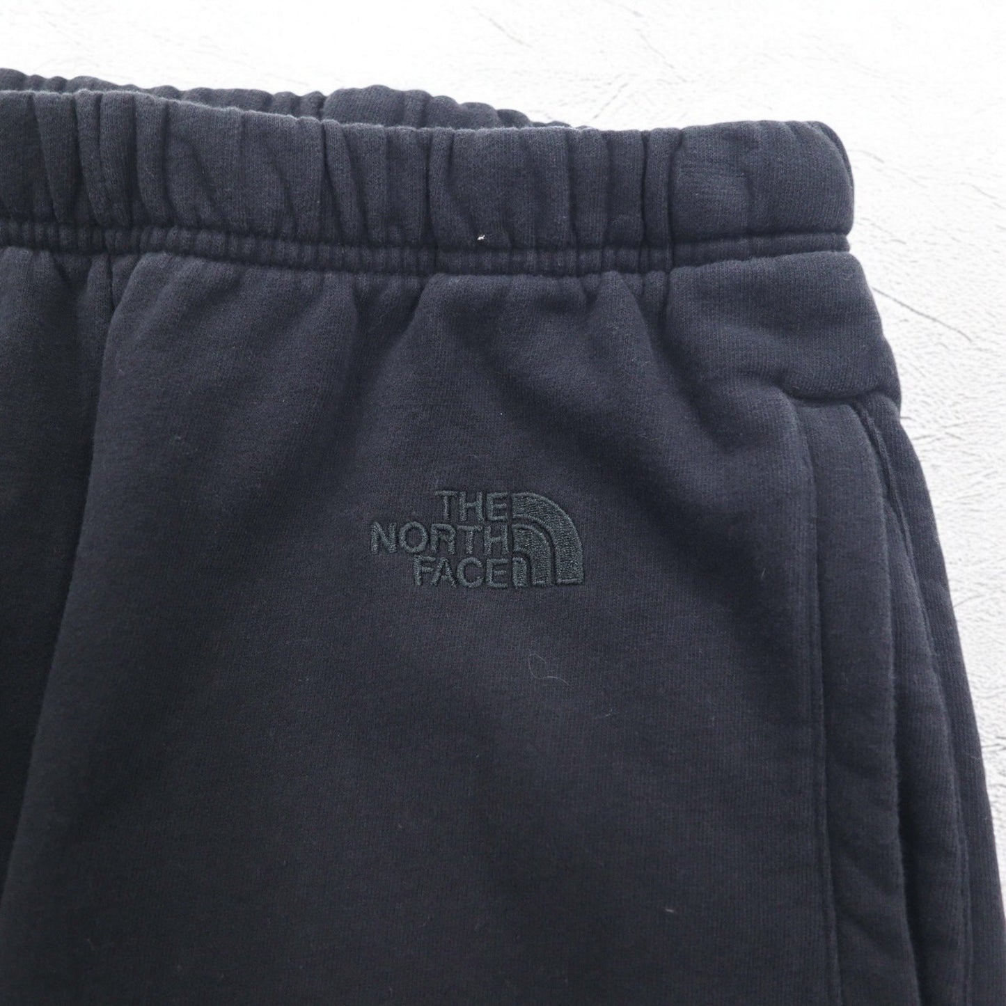 THE NORTH FACE フレア スウェットパンツ M ブラック コットン ワンポイントロゴ刺繍 US規格
