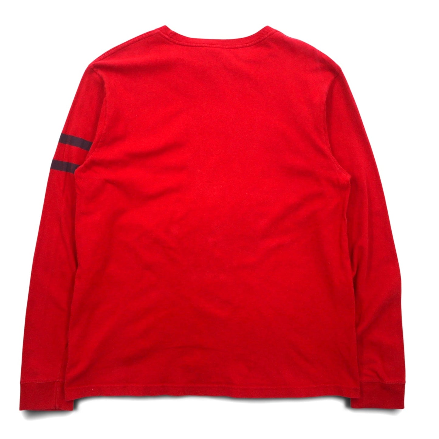 TOMMY JEANS 90年代 ロングスリーブ Tシャツ ロンT S レッド コットン メキシコ製