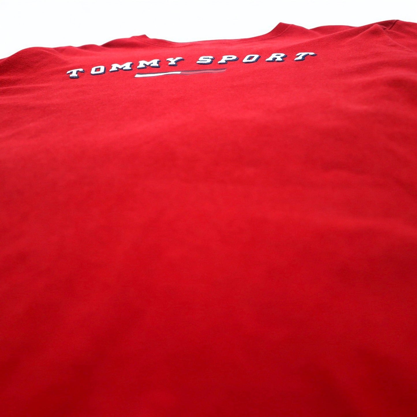 TOMMY JEANS 90年代 ロングスリーブ Tシャツ ロンT S レッド コットン メキシコ製