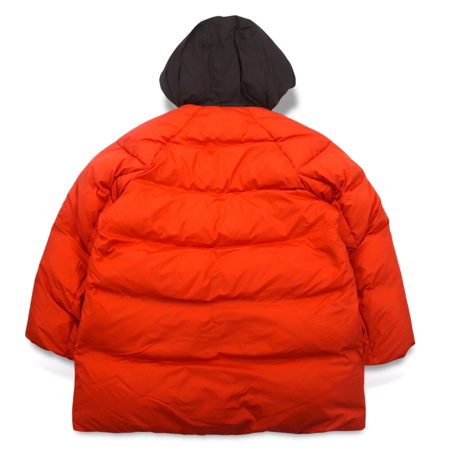 MARNI × UNIQLO オーバーサイズダウンコート L オレンジ ナイロン 22AW