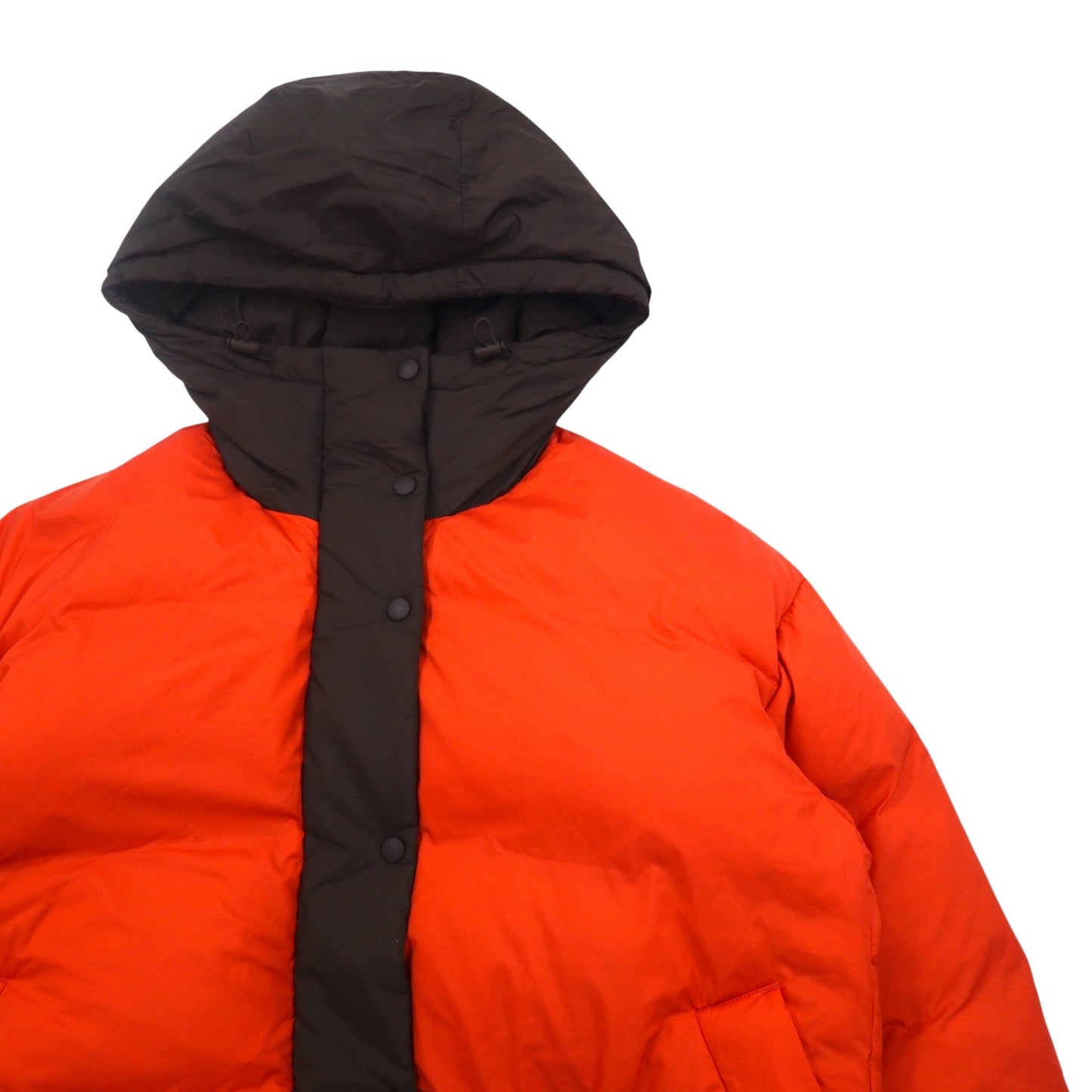 MARNI × UNIQLO オーバーサイズダウンコート L オレンジ ナイロン 22AW