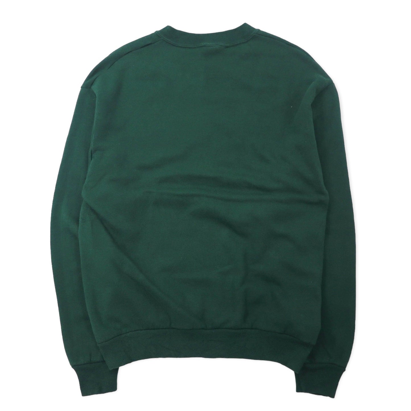 JERZEES USA製 90年代 クルーネック スウェット M グリーン コットン 裏起毛 Black Walnut Festival