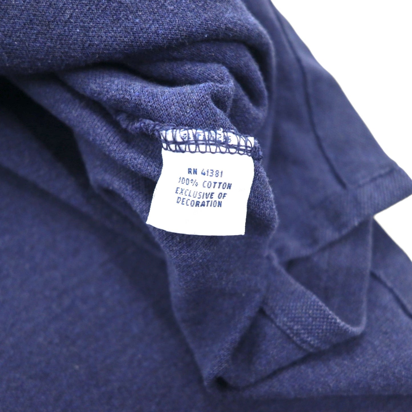 POLO RALPH LAUREN ポロシャツ XL ネイビー コットン 鹿の子 スモールポニー刺繍