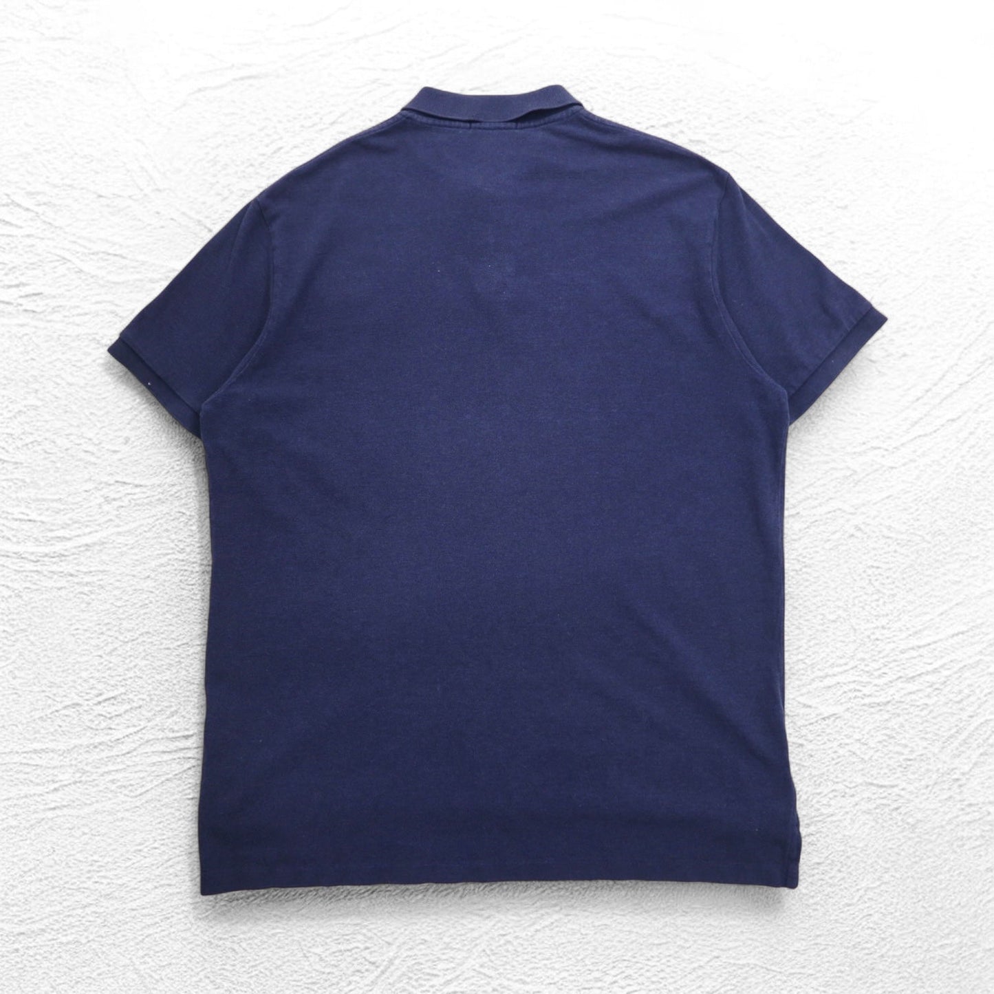POLO RALPH LAUREN ポロシャツ XL ネイビー コットン 鹿の子 スモールポニー刺繍
