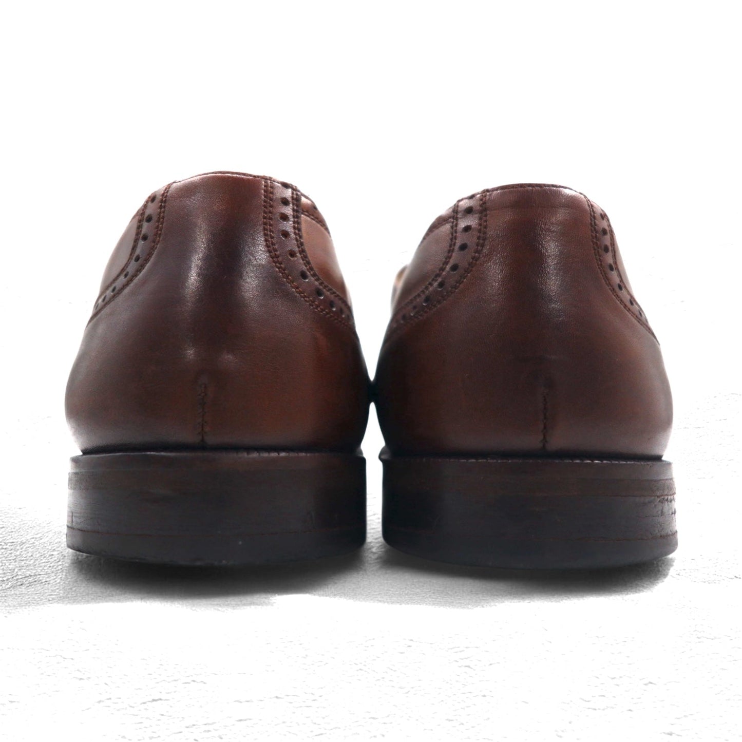 meylan スペイン製 ストレートチップ ドレスシューズ 28.5cm クォーターブローグ メダリオン FLORENCE