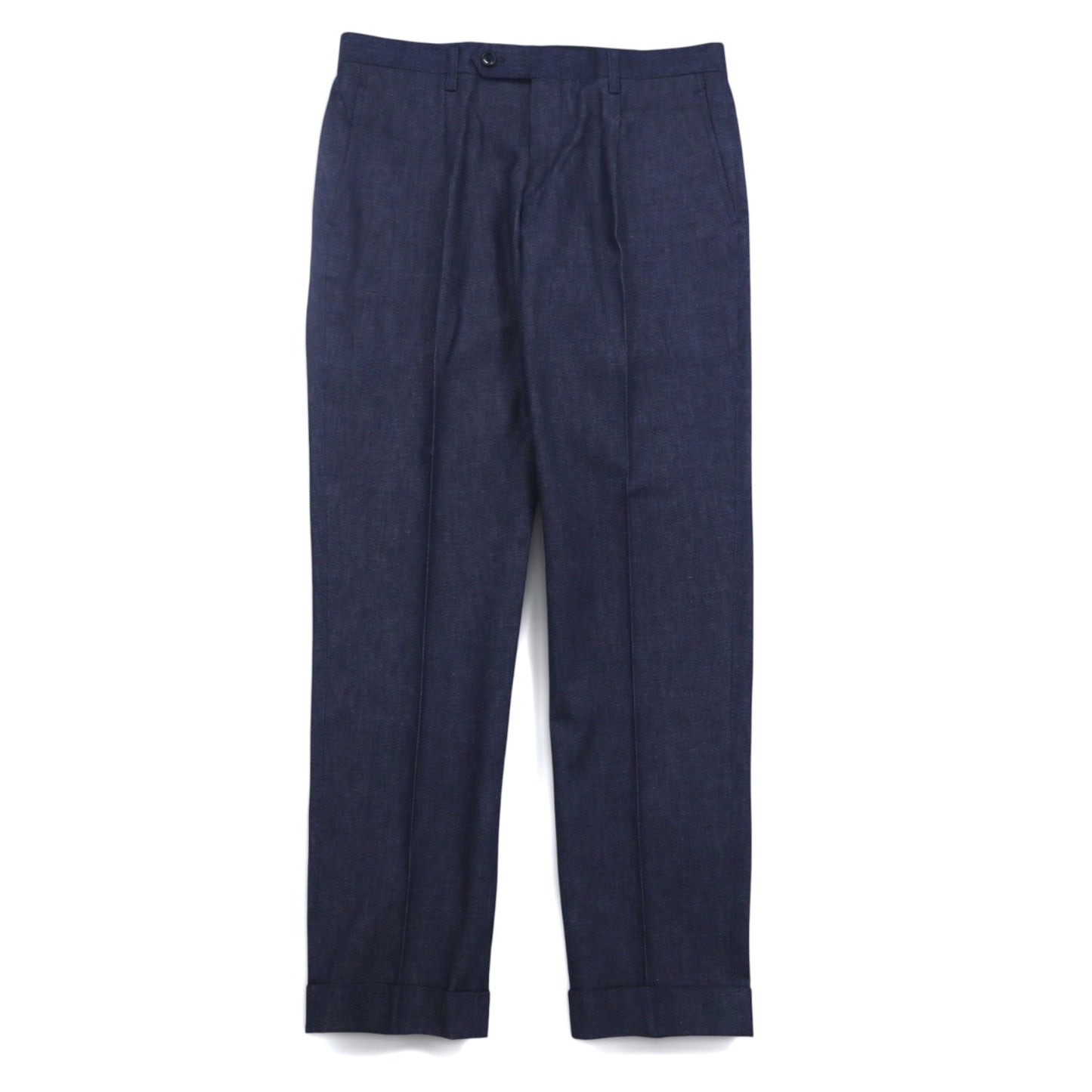 FABRIC TOKYO デニム 3B スーツ セットアップ L インディゴ ブルー コットン 日本製