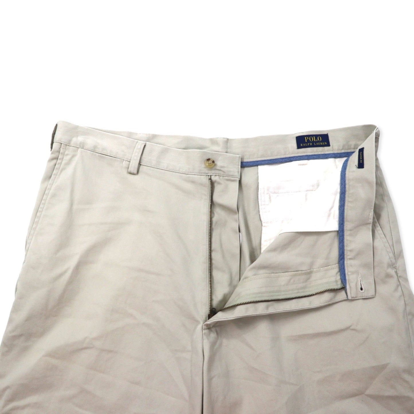 POLO RALPH LAUREN ショート チノパンツ ハーフパンツ 38 ベージュ コットン