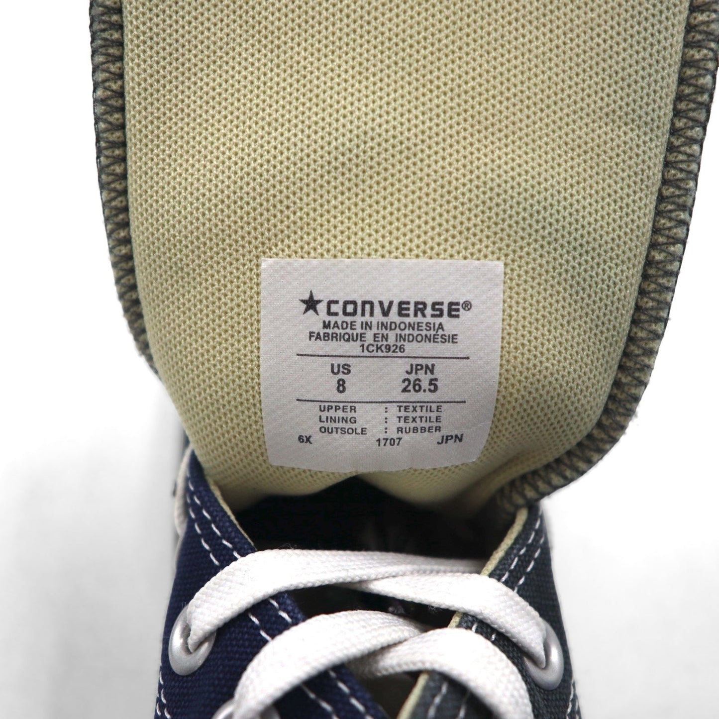 FACETASM × CONVERSE REACT オールスター ALL STAR 100 HI/FC ハイカットスニーカー 26.5cm マルチカラー キャンバス 1CK926