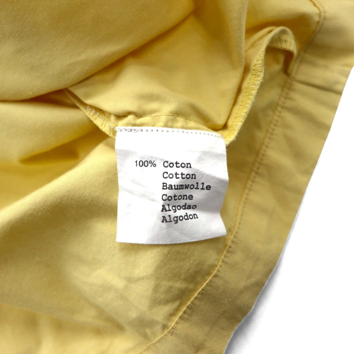 Schott 半袖 ワークシャツ XL イエロー コットン PERFECTO 胸ポケット ロゴ刺繍