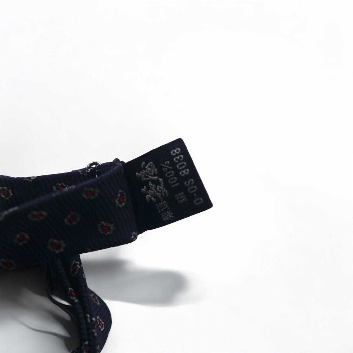 Polo by Ralph Lauren 蝶ネクタイ ネイビー シルク 小紋 ペイズリー 総柄