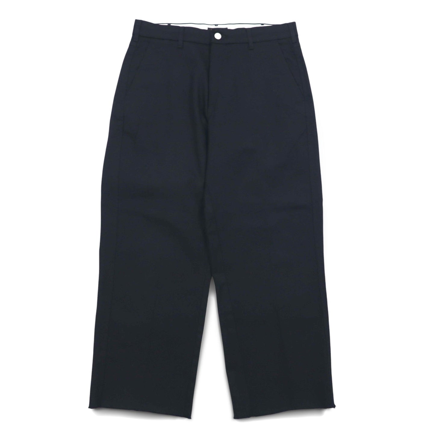 LEVI'S スタプレ STA-PREST クロップド ワイド チノ トラウザー パンツ M ブラック カットオフ CROPPED WIDE LEG CHINO 47873-0003