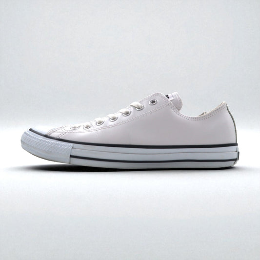 CONVERSE レザーオールスター オックス LEATHER ALL STAR OX スニーカー 27.5cm ホワイト 1B905