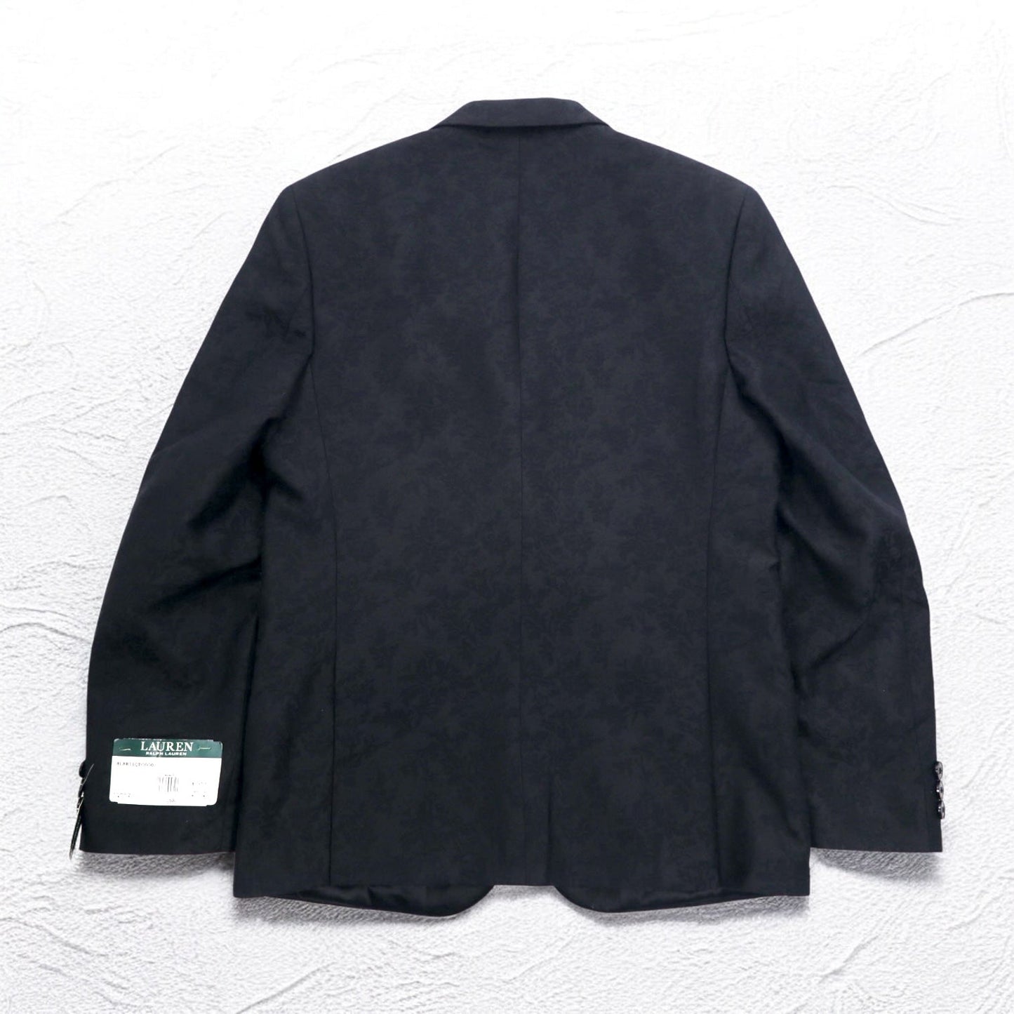 LAUREN RALPH LAUREN 花柄 2B イブニング ドレス ジャケット スーツ XL ブラック 未使用品