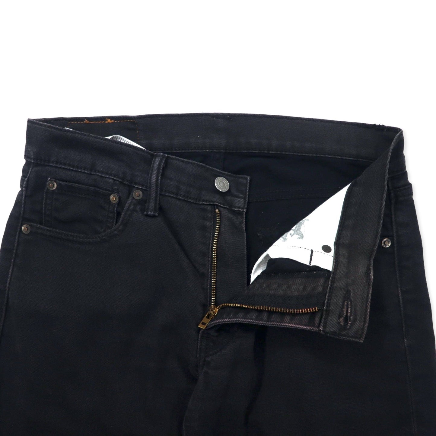 Levi's 511 スリムフィット ストレッチ ブラック デニムパンツ スキニー 30 コットン