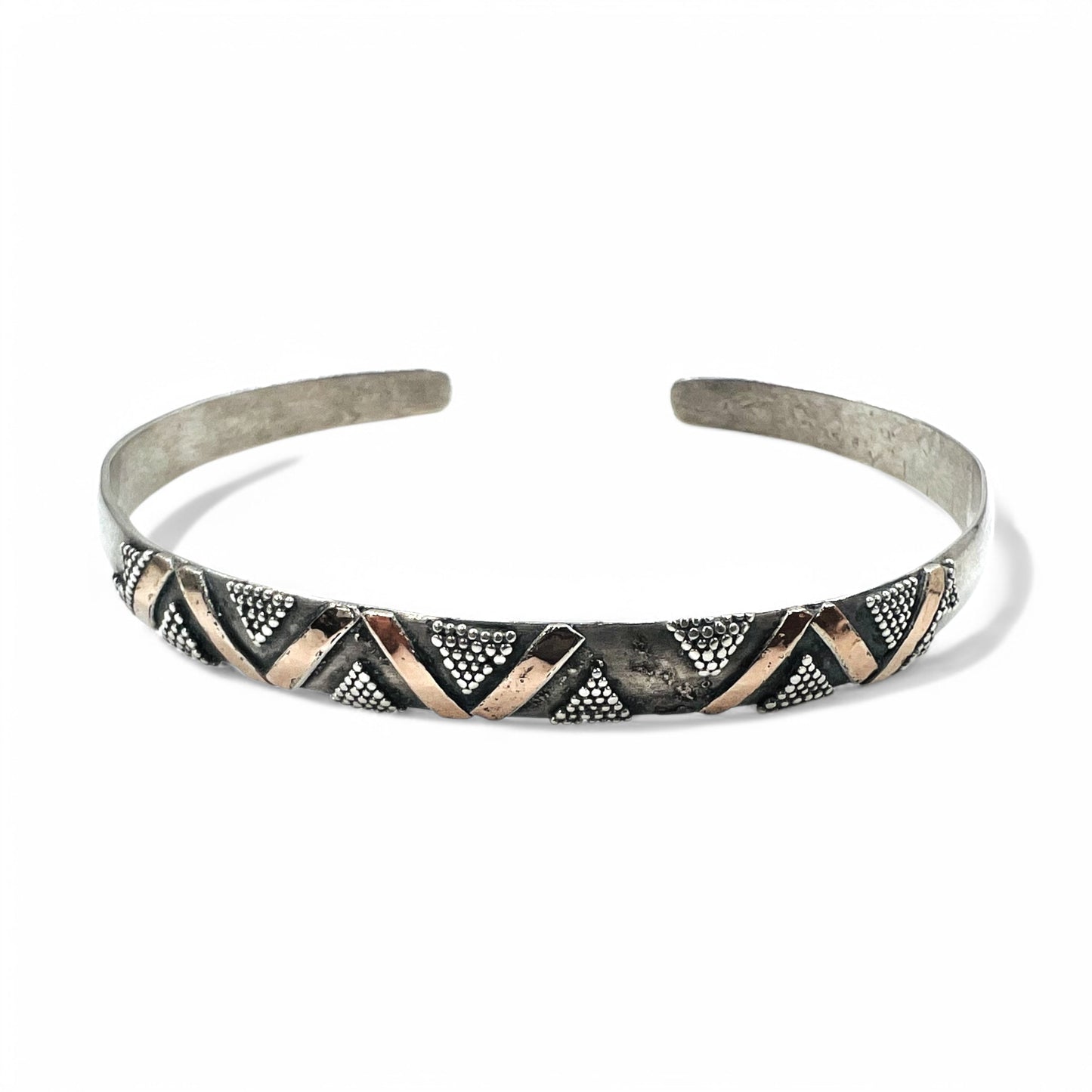 Indian Jewelry Silver Bracelet ナバホ族 インディアンジュエリー バングル シルバー 925