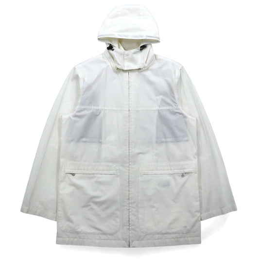 McGREGOR 90年代 フード着脱式 マウンテンパーカー M ホワイト コットン ポリエステル 日本製