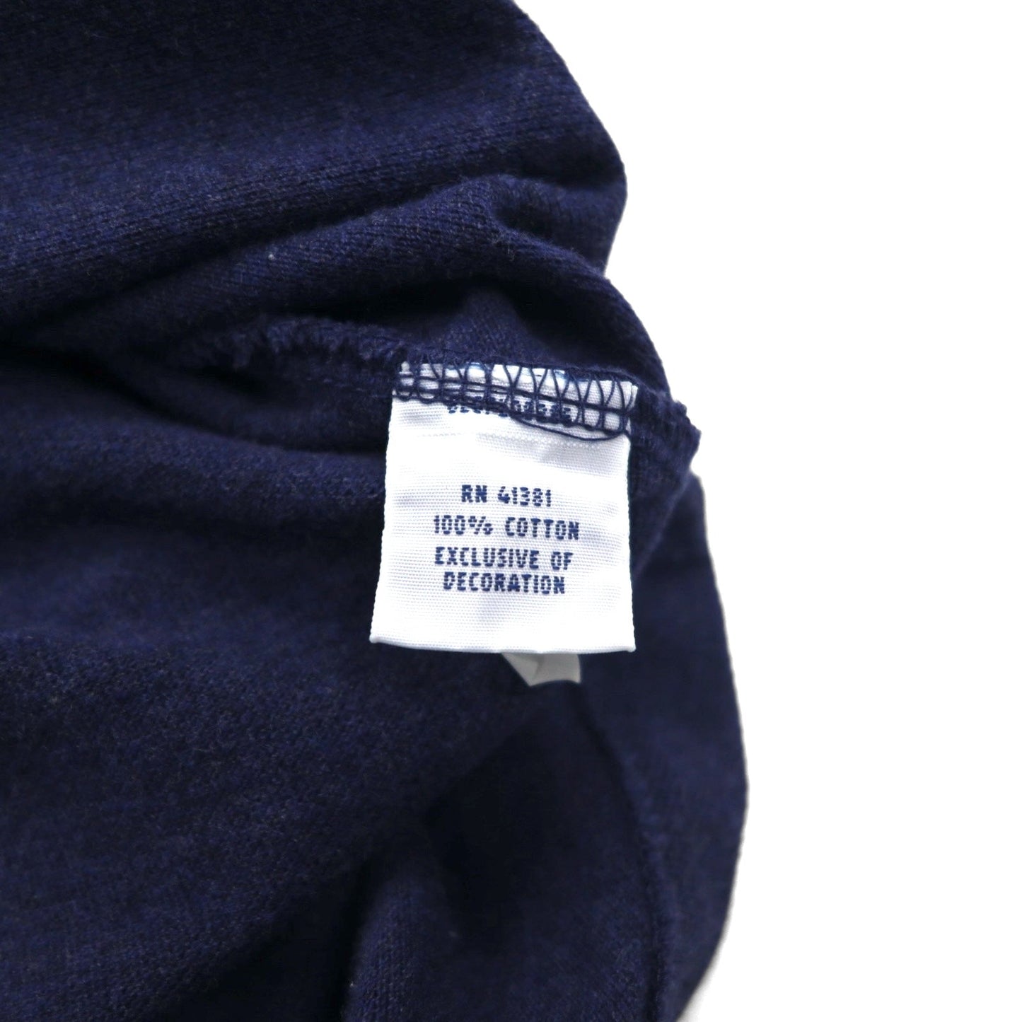 POLO RALPH LAUREN ポロシャツ L ネイビー コットン 鹿の子 スモールポニー刺繍