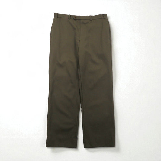 BROOKS BROTHERS 346 スラックスパンツ MADISON FIT M カーキ ウール