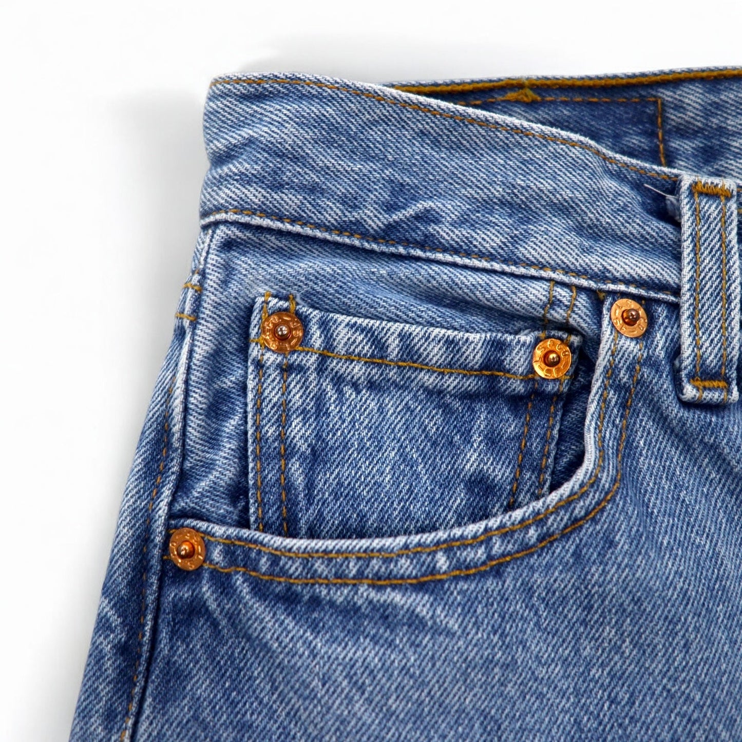 Levi's 90年代 スペイン製 ユーロリーバイス 501 デニムパンツ M インディゴ ブルー ボタンフライ 5010114