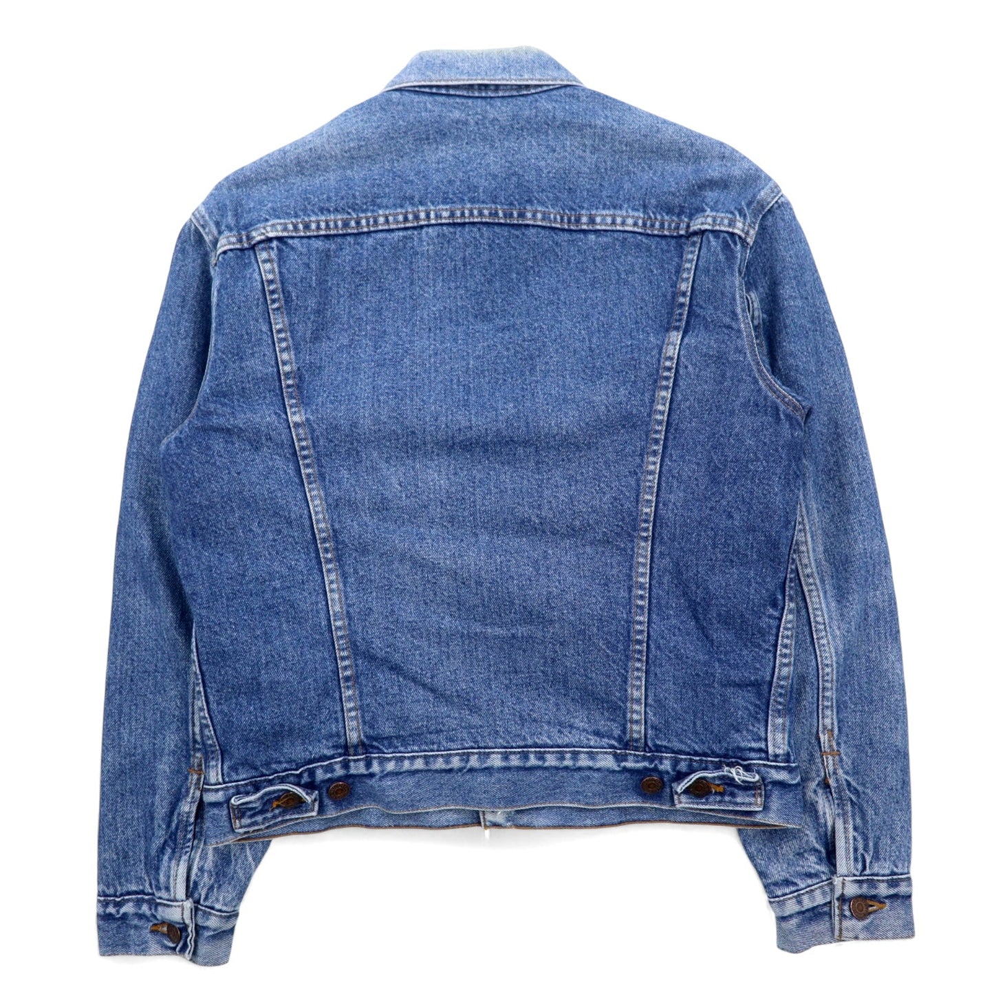 Levi's USA製 90年代 デニムジャケット Gジャン L ブルー 裏地ブランケット ボタン裏527 70506-0316