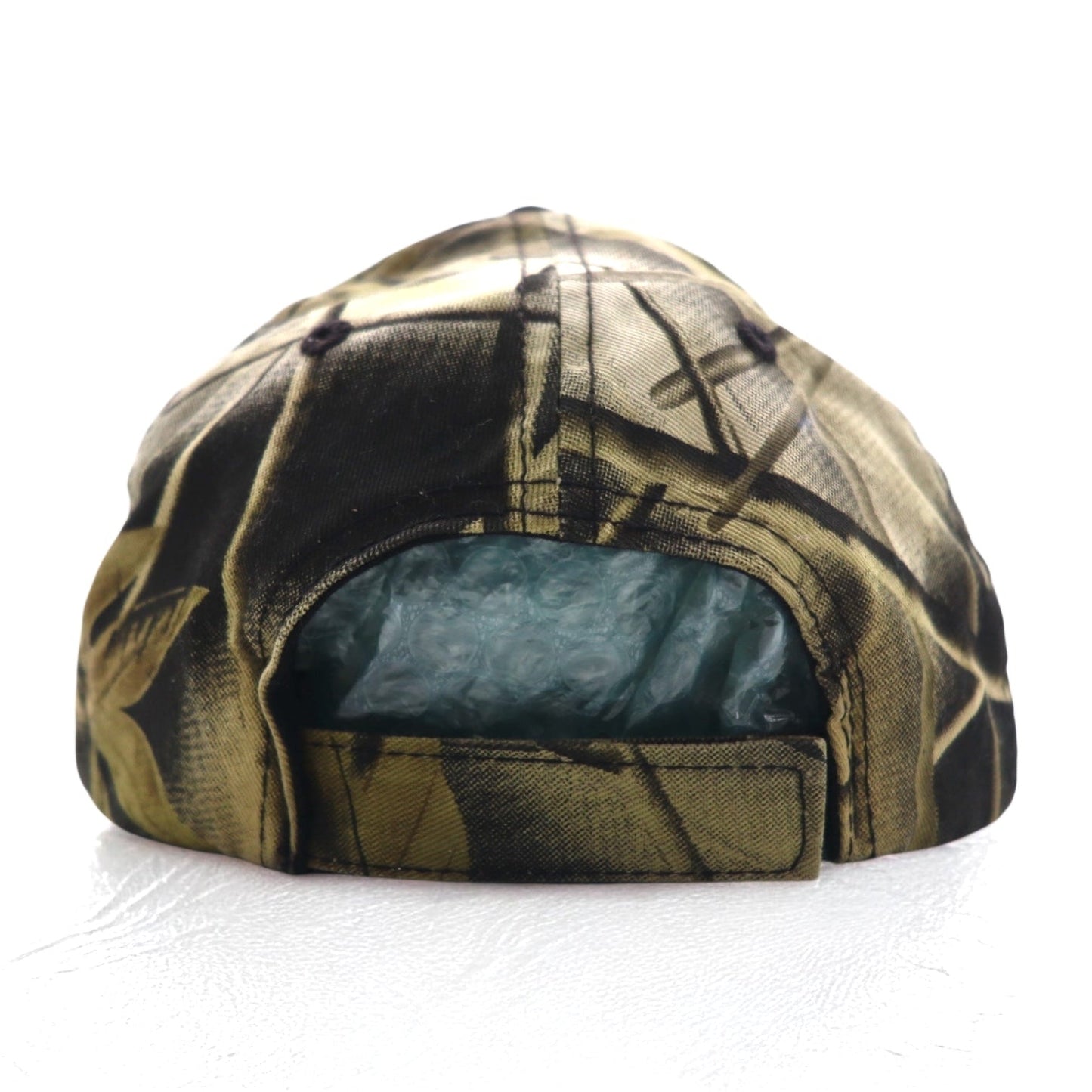 Great Escapes リアルツリー カモフラ アウトドア キャップ FREE ベルト カーキ マジックテープ