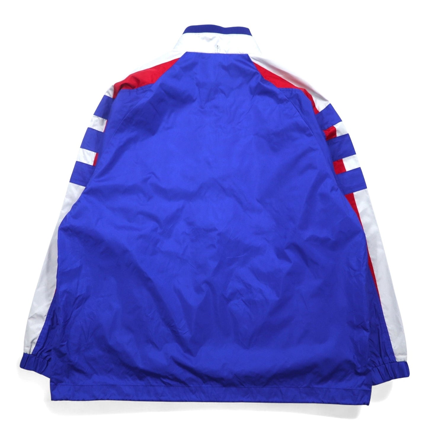 adidas 90年代 デサント社製 ハーフジップ アノラック トラックジャケット ジャージ XL ブルー