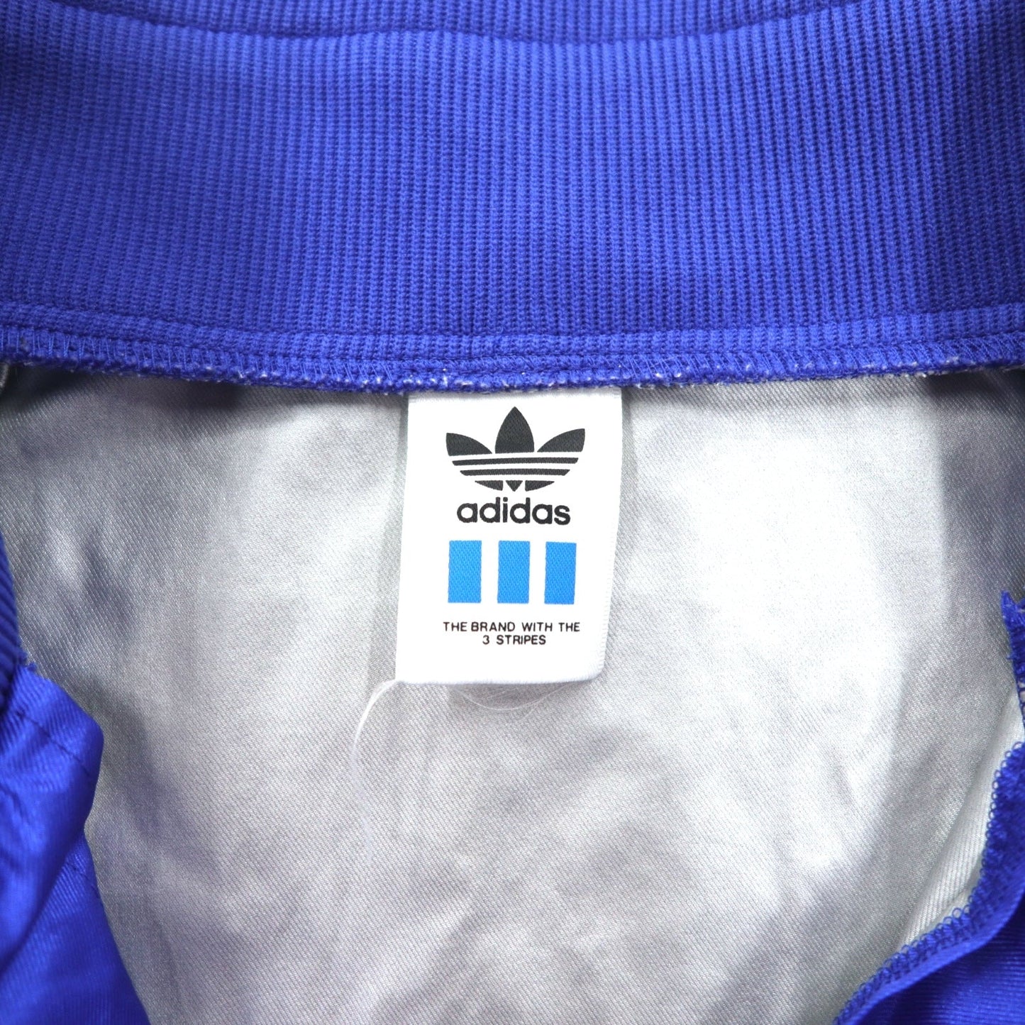 adidas 90年代 デサント社製 ハーフジップ アノラック トラックジャケット ジャージ XL ブルー