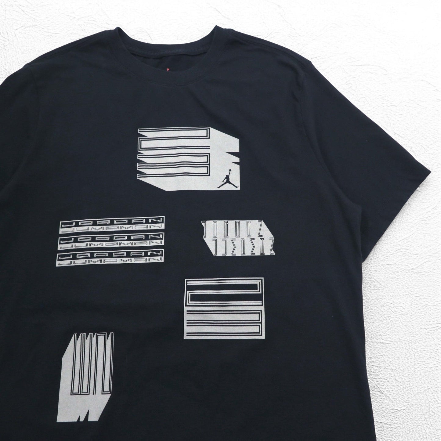 JORDAN BRAND ( NIKE ) JUMPMAN ジャンプマン Tシャツ L ブラック コットン AJ11 DD0403-010