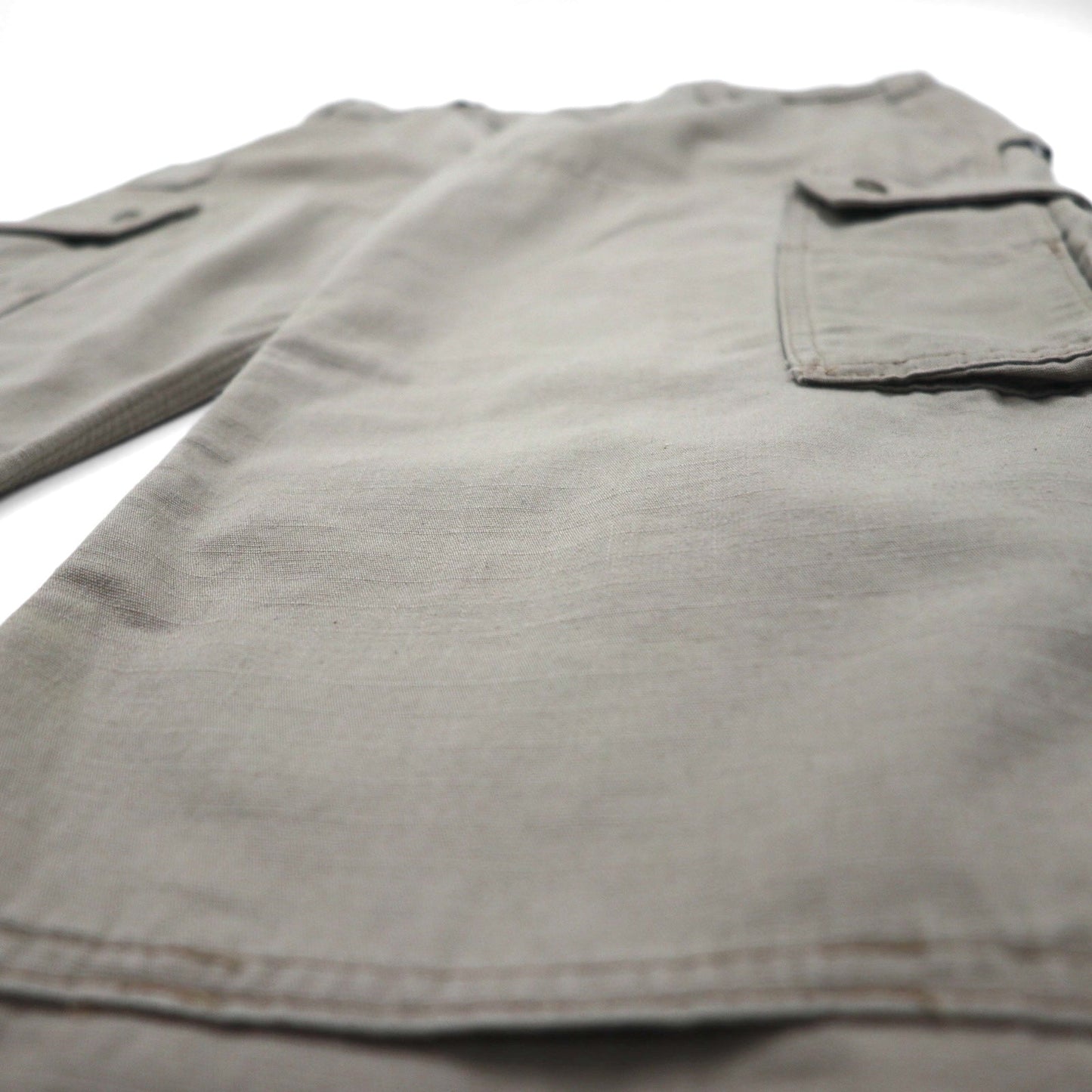 Carhartt リラックスフィット リップストップ ダブルニー ワーク カーゴパンツ  L ベージュ COTTON RIPSTOP RELAXED FIT DOUBLE-FRONT CARGO WORK PANT B342 DES