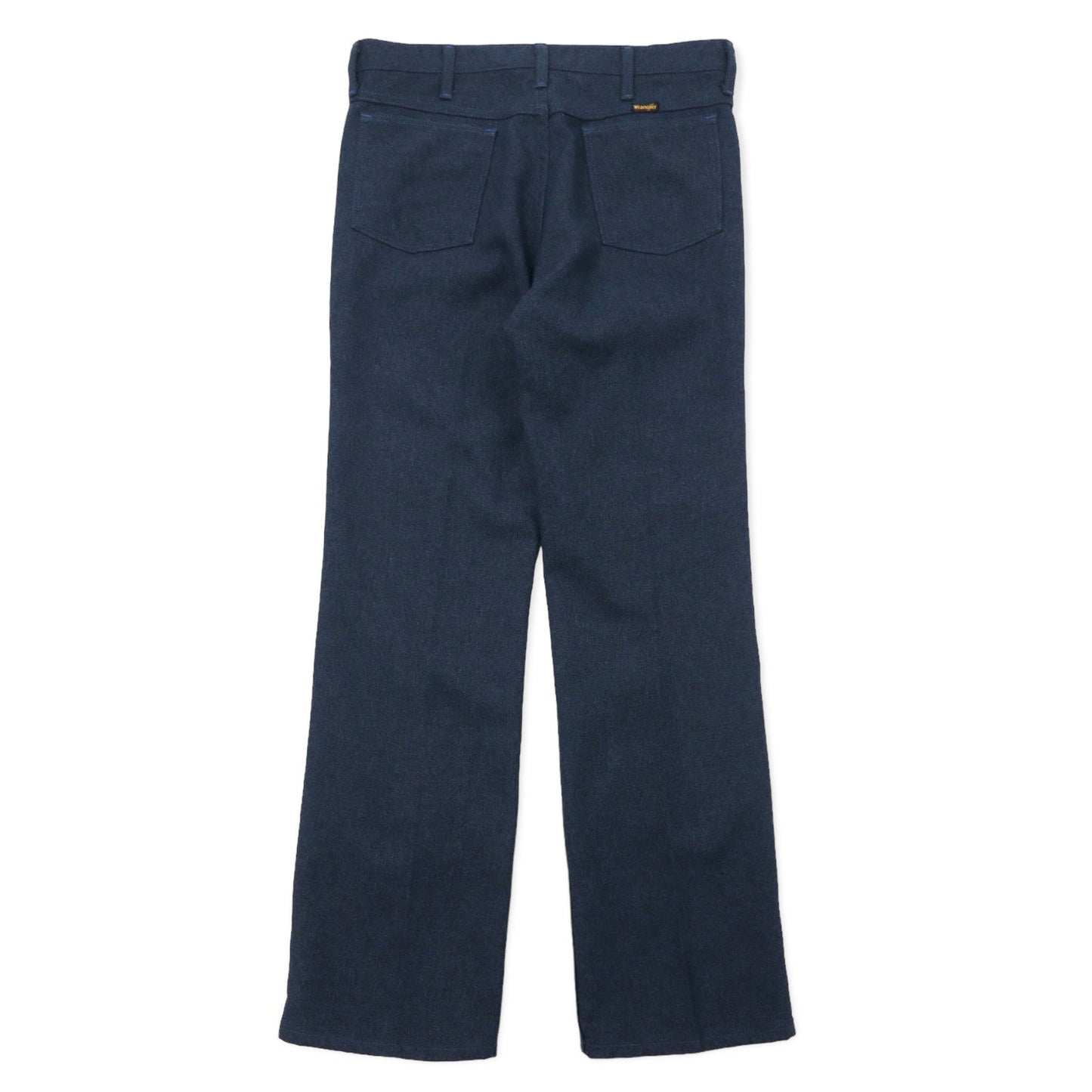 Wrangler 90年代 ランチャーパンツ L ネイビー ポリエステル センタープレス