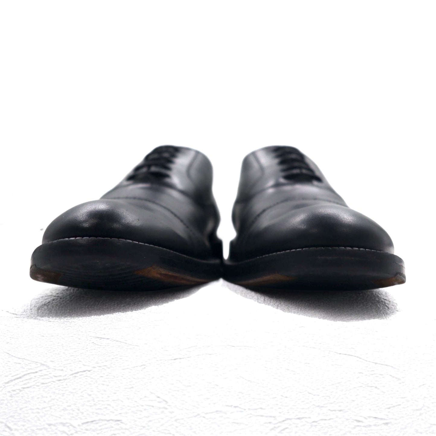 JOHNSTON & MURPHY イタリア製 Signaure Series ストレートチップ ドレスシューズ 27cm ブラック レザー 137 15 4643