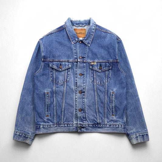 Levi's SIGNATURE デニム トラッカージャケット 3rdタイプ Gジャン L インディゴ ブルー