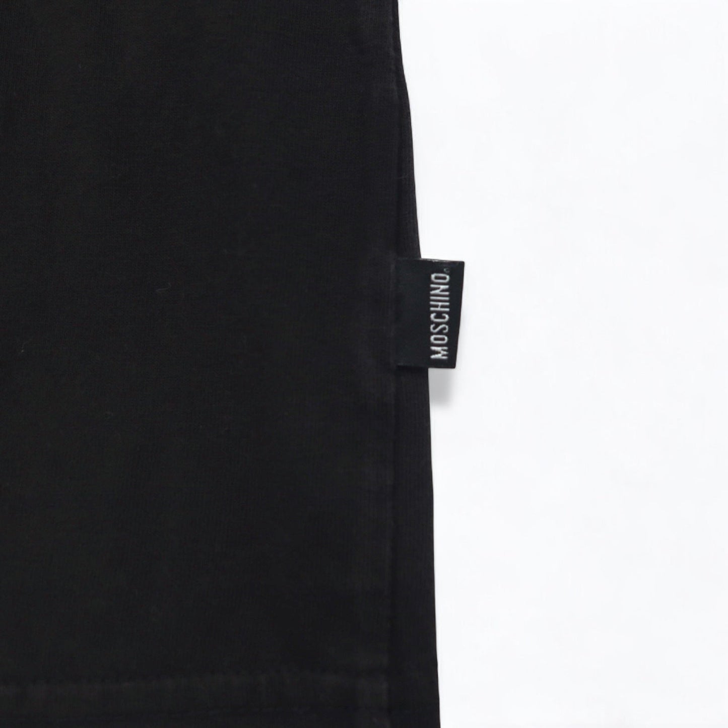 MOSCHINO JEANS ロングスリーブTシャツ ロンT XL ブラック BIG FISH プリント