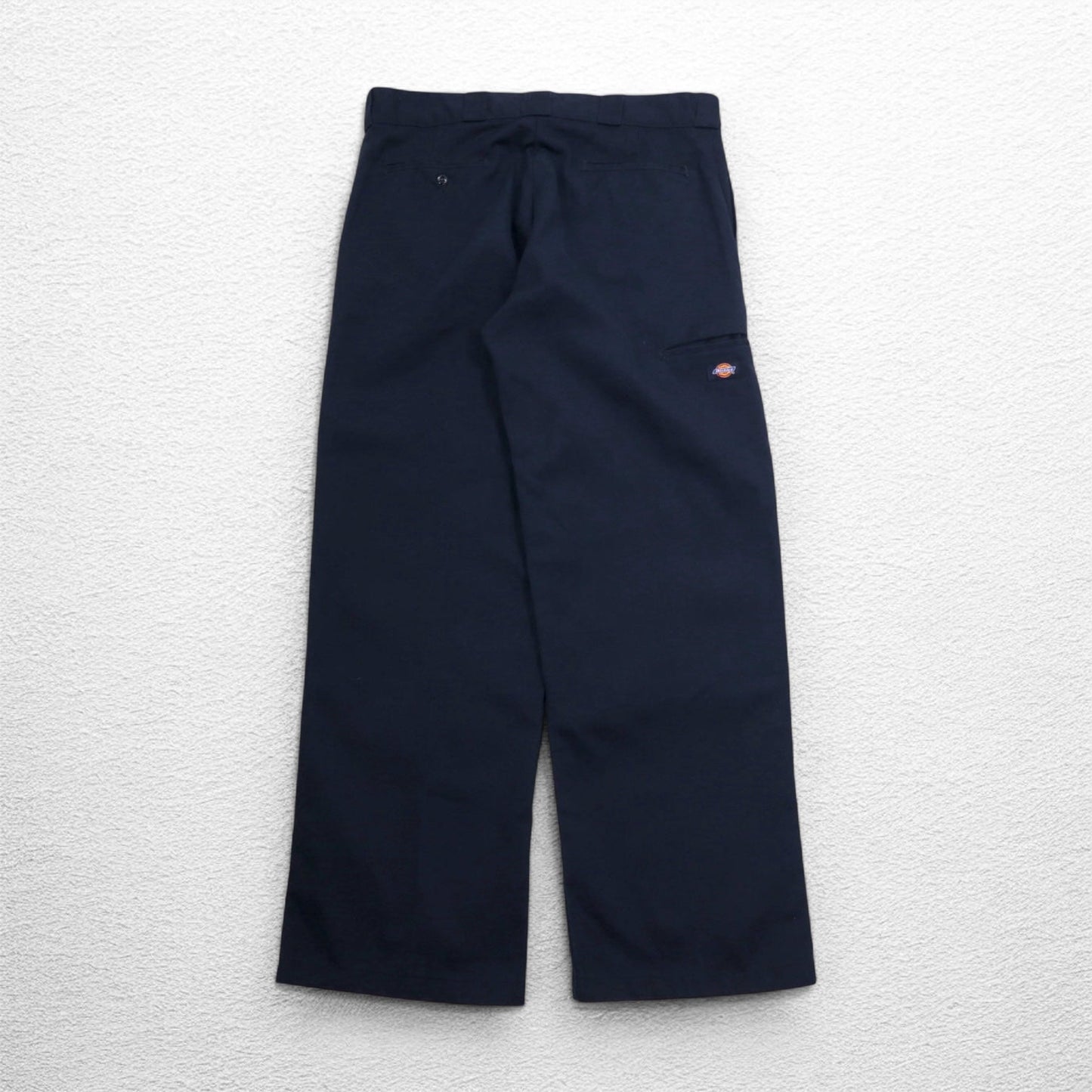 Dickies ルーズフィット LOOSE FIT ダブルニー ワークパンツ チノパンツ L ネイビー 85283DN ホンジュラス製